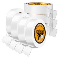 Glumon 無痕超強力矽膠透明凝膠奈米雙面膠帶 24mm x 3m, 7個