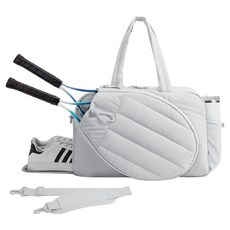 美華部長 網球羽球球拍袋, 1個, 灰色