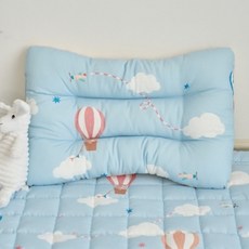 Modern House 兒童用 Mamihug 柔洗雲朵熊可水洗頸椎枕, 藍色