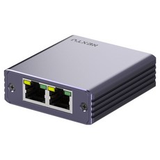 넥스트유 래포드 1대2 기가비트 이더넷 스플리터 랜카드 2454ESP, 메탈퍼플, 1개, 57mm