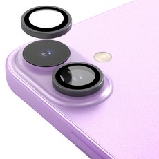 아라리 카메라 강화유리 메탈링 렌즈 휴대폰 보호필름 세트, 1세트