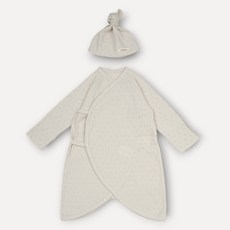 PEEKABOO 新生兒標準版型Dazzling連身包屁衣尖頂帽套組