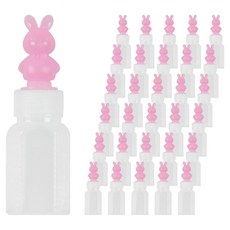 PE粉紅兔子蓋子角色藥水瓶 12ml, 12cc, 100個