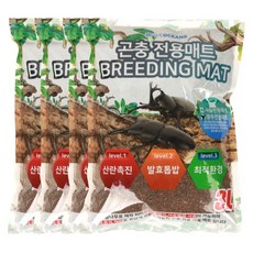 FIVEOCEANS 發酵獨角仙底材 3L, 4個, 混合顏色