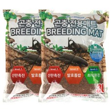 FIVEOCEANS 發酵獨角仙底材 3L, 2個, 混合顏色