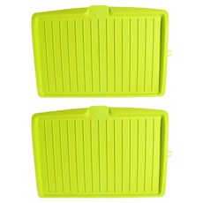 Market Pio 廚房彩色碗盤瀝水托盤, 款式3, 2個, 1層