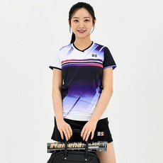 Spectrum 女款羽毛球比賽服T恤 ST-2524