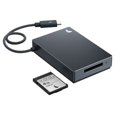 ANGELBIRD 高效能 CFexpress 4.0 Type B 主動式散熱讀卡機, 1個, CFXBCRP, 混合色