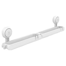 TAILI 太力 吸盤式浴室拖鞋架 AW629, 1個, 白色