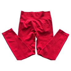 Malltoday 女用 芭蕾女神 芭蕾 瑜珈褲 內搭褲, 37 亮紅色