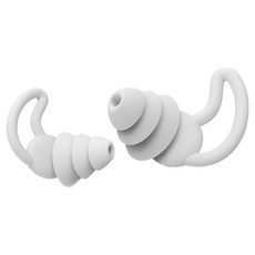 iMeBoBo 犀牛角降噪耳塞 睡眠隔音 灰色, 1組, 2個裝