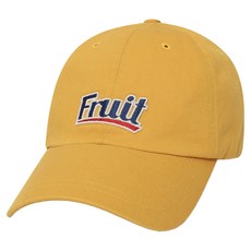 FRUIT OF THE LOOM Fruit 新Logo字母棒球帽