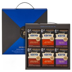 EDIYA COFFEE 美式咖啡 3號禮盒, 1套, 原味 10g x 2p + 溫和味 10g x 2p + 特別版 10g x 2p