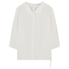 Crocodile 鱷魚 女款柔美抓皺設計上衣 CLBFBL109