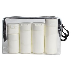 Selvia 防漏旅行分裝瓶組, 1套, 白色