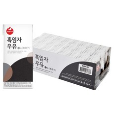 서울우유 흑임자 우유, 190ml, 24개