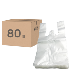 龍頭牌 背心提袋 2斤 60張, 80個