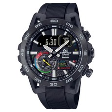 CASIO 卡西歐 賽車風格多色系列 EDIFICE SOSPENSIONE 手錶 ECB-40MP-1ADF