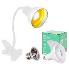 Amazon LED夾式燈 25W 白色 AMZ-C07 + 亞馬遜 LED植物燈 16W PAR38 套組, 1套