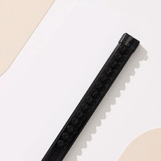 home de-reve 低噪音遮光窗簾軌道, 黑色