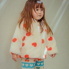 Pimpollo 威爾斯愛心毛絨外套 OLTCU02