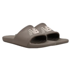 New Balance 男女款 100 D楦拖鞋 SUF100M1, 棕色, 23cm