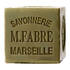MARIUS FABRE 法鉑馬賽肥皂 橄欖油經典馬賽皂 復古, 400g, 1個