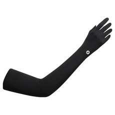 OCEANSUNFISH 夏 長款 冰絲/冰袖/透氣/護臂 防紫外線/防曬袖套 戶外/騎行/運動, 黑色, 1套