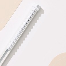 低噪音遮光窗簾軌, 白色