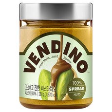 벤디노 피스타치오 스프레드 견과류 100, 1개, 280g