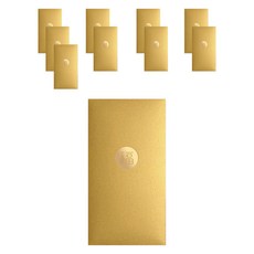 Daylist 禮金信封 福, 10個, 金色