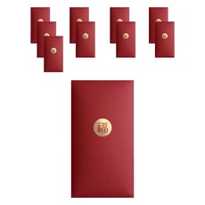 Daylist 禮金信封 福, 10個, 酒紅色