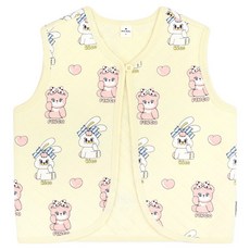 MilkBaby 유아용 모모레이 리코 핑코 퀼팅 조끼