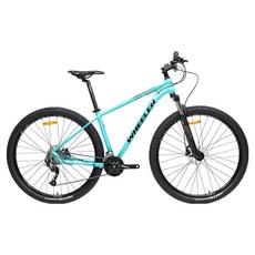 휠러 프로빅100 MTB 알루미늄 디스크 브레이크 14.5kg 신장 170cm~185cm 방문설치, 민트, 180cm, 1개