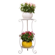 Othem 2層花架花盆架 Type1, 白色, 第二階段