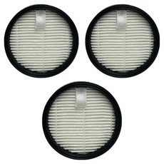 PUREBURG HEPA 替換用高效濾芯3件組 適用禾聯 智能感應吸塵器 HVC-35SC010/HVC-35SC050, 1套, Whitetag X3