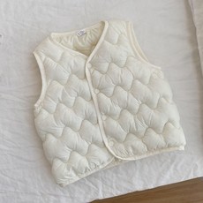 Arbe 兒童蛋形絎縫背心