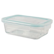 HIKARI 日光生活 微波玻璃保鮮盒 1000ml M167, 1個, 1個裝