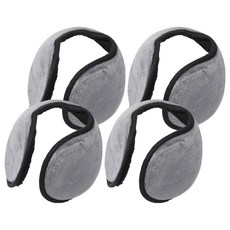 Well-pick 運動冬季保暖耳罩, 4個, 灰色
