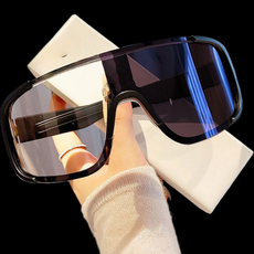 C& 便攜式運動太陽眼鏡, 1個, R08黑灰色 漸層