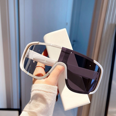 C& 便攜式運動太陽眼鏡, 1個, R08白灰色 漸層