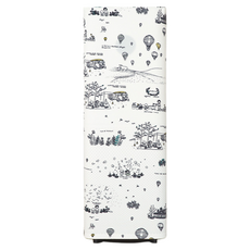 셀렉트 인테리어 공기청정기커버 화이트 열기구 가로 20cm x 높이 44cm, 1개