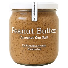 더핀더가스빈컬 땅콩버터 잼 카라멜 바다소금, 1개, 380g