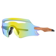 C&D 戶外運動自行車跑步風鏡, 1號棕黃色, 1個