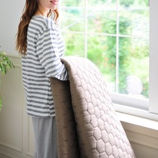 Zerber 石墨烯碳纖維雙面電熱墊, 沙米色, 雙人(1500 x 1950 mm)