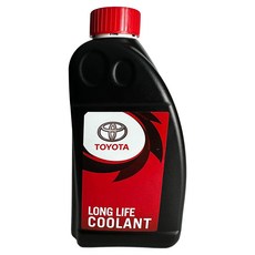 TOYOTA LLC 100%水箱精 德版 紅色 1L, 1個, 不限燃料類型