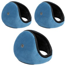 Well-pick 運動防風保暖耳罩, 3個, 海軍藍