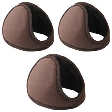 Wel-pick 運動護耳保暖耳罩, 棕色, 3個