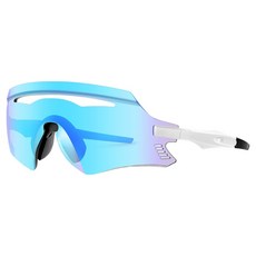 C&D 戶外運動自行車跑步風鏡, 3號白藍色, 1個