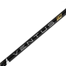 fujikura TaylorMade專用 Ventus TR 開球木桿桿身 硬度 6X, 1個, 黑色(桿身)